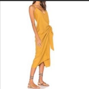 NWT faithfull the brand size 6 Juel midi dress.